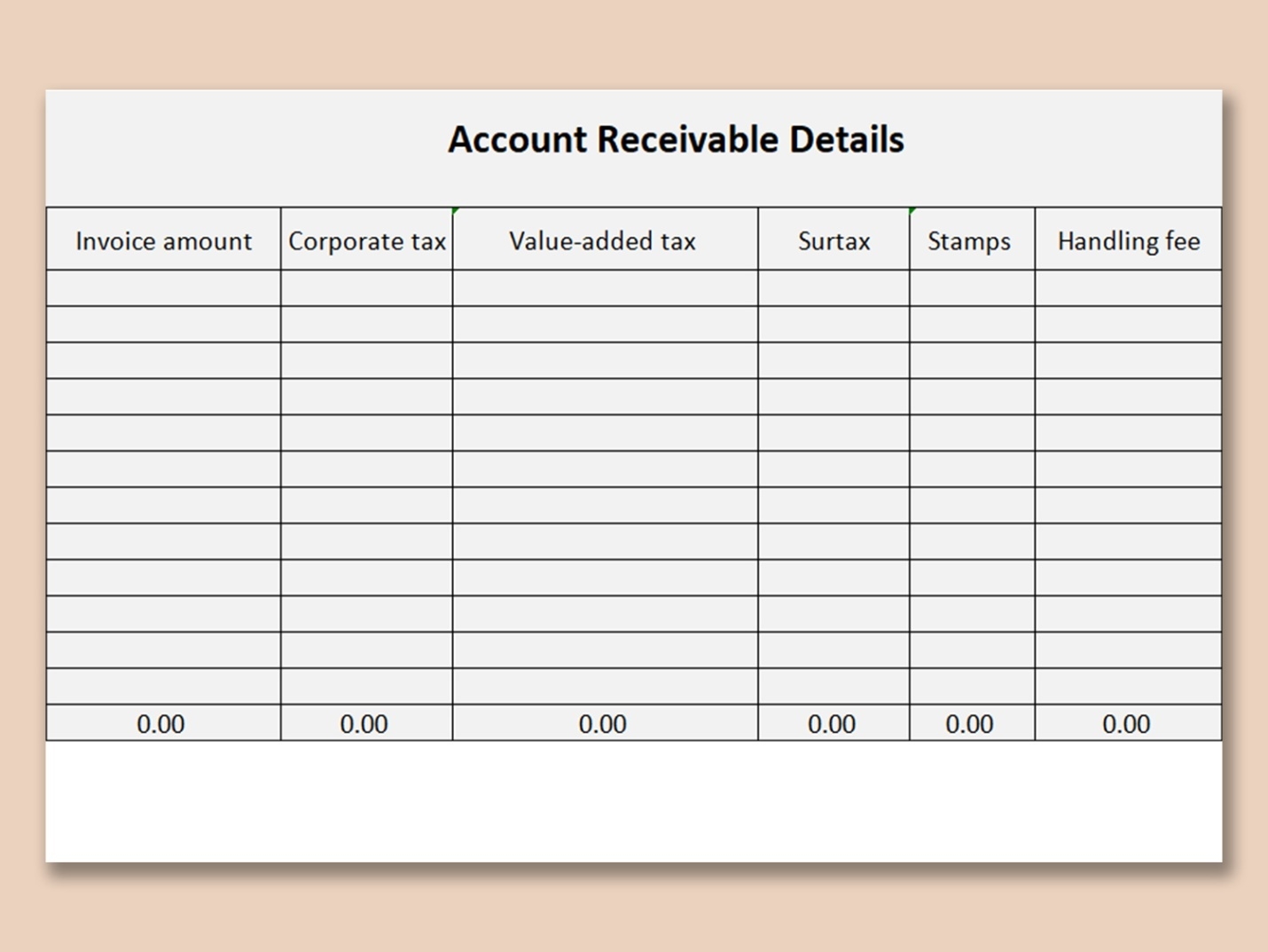 Printable Blank T-Accounts
