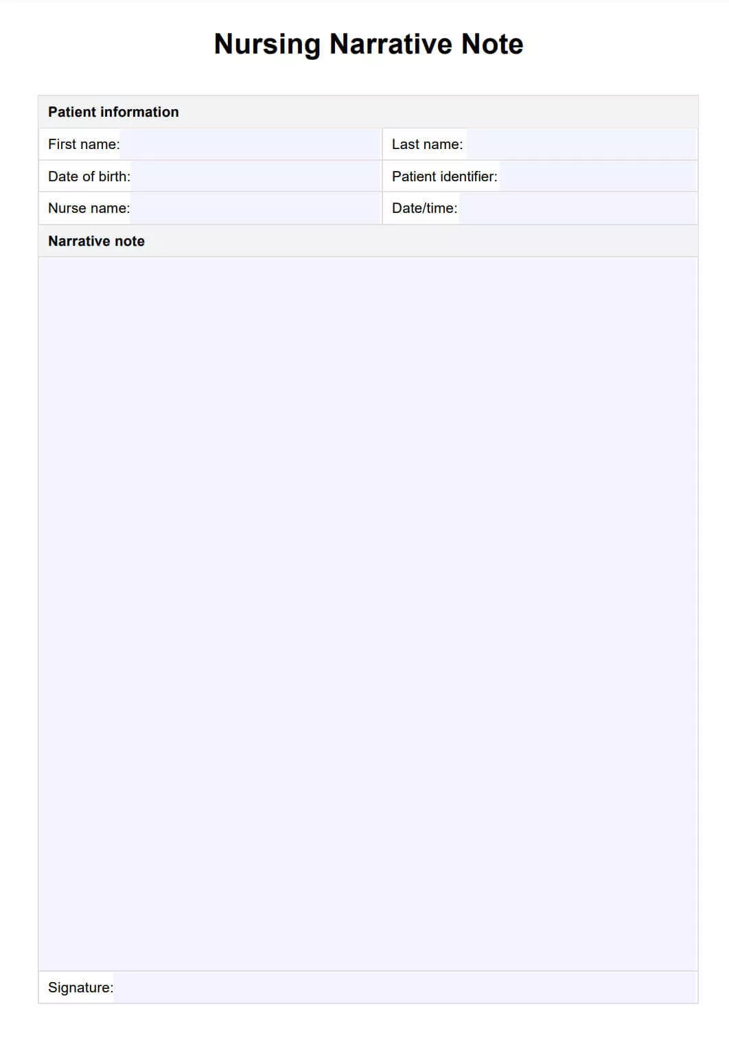 10 Free Nursing Notes Examples In PDF To Download Official UPDF