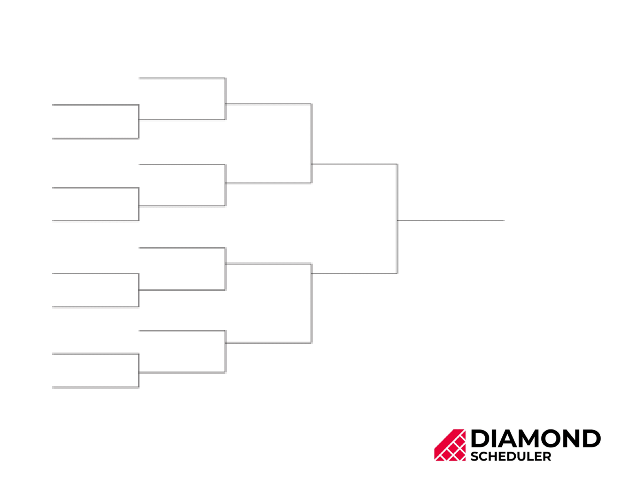 Blank Printable Tennis Brackets
