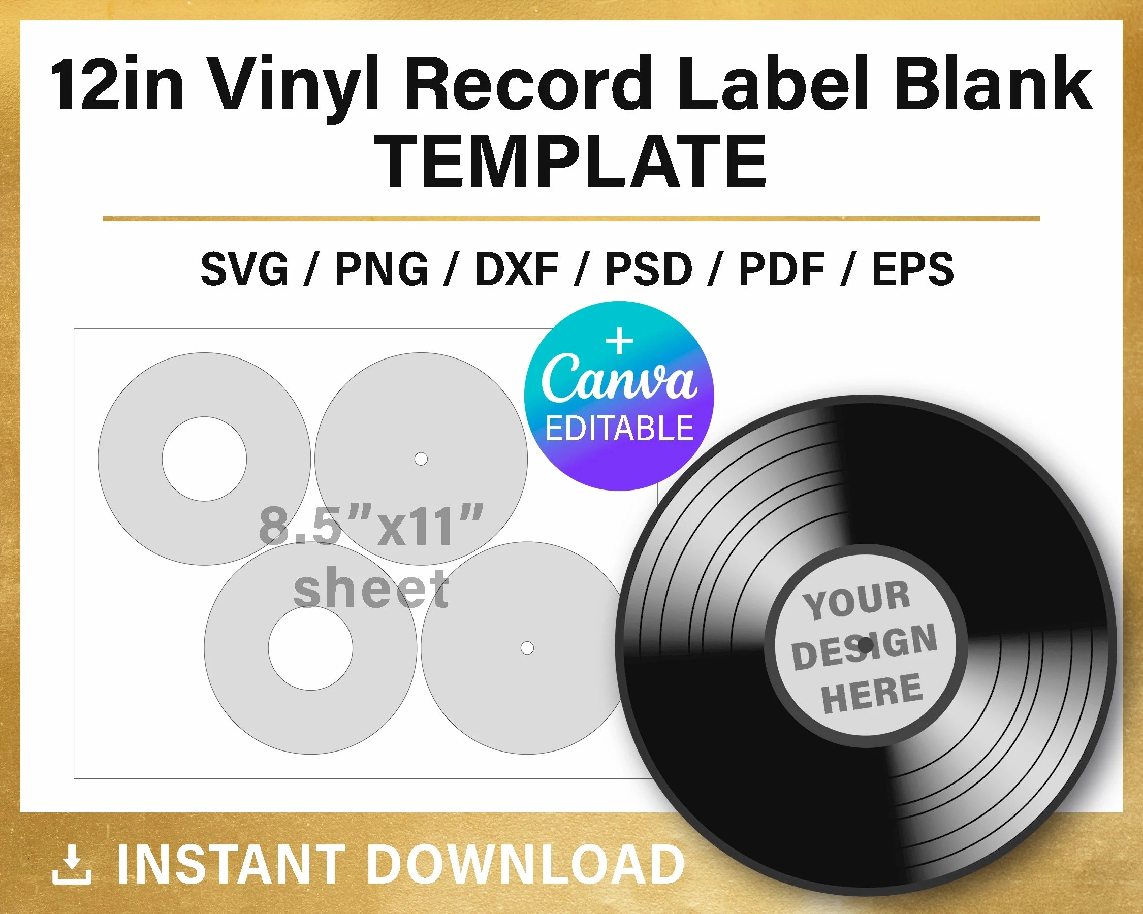 Blank Printable Vinyl