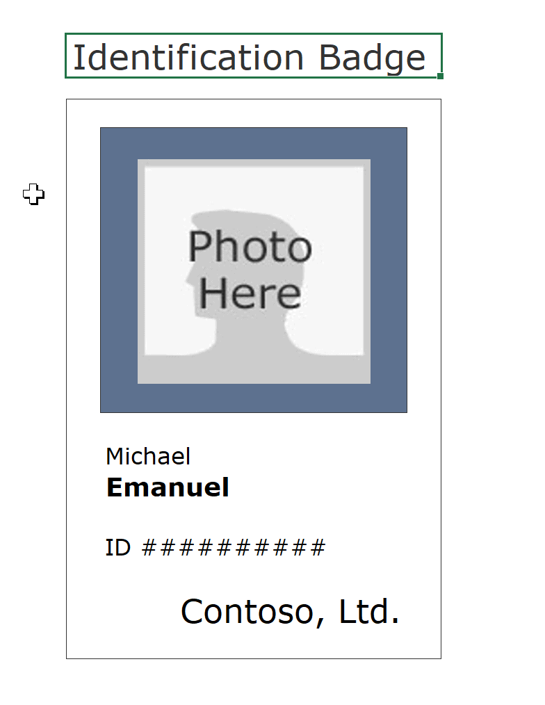16 ID Badge amp ID Card Templates FREE TemplateArchive