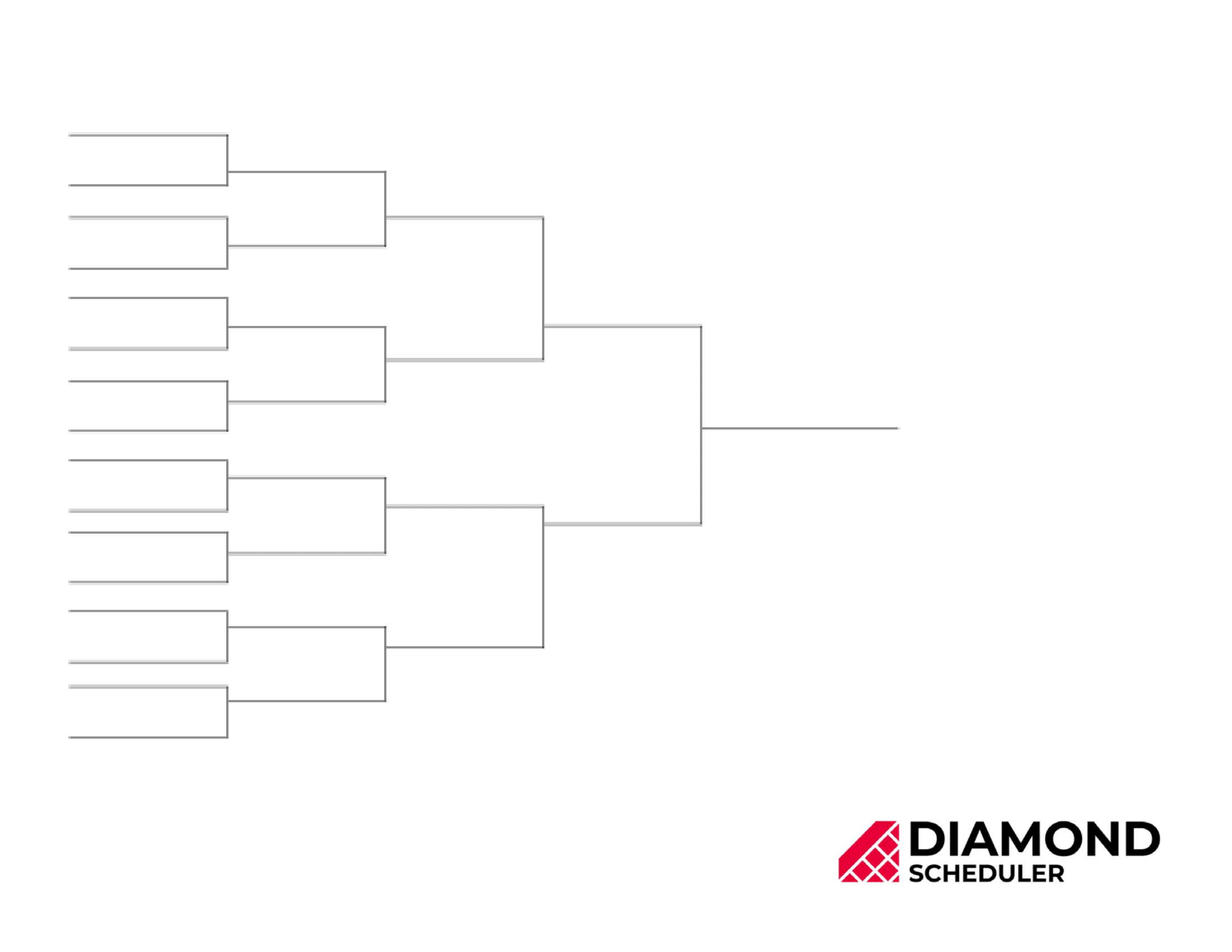 Printable Blank Bracket