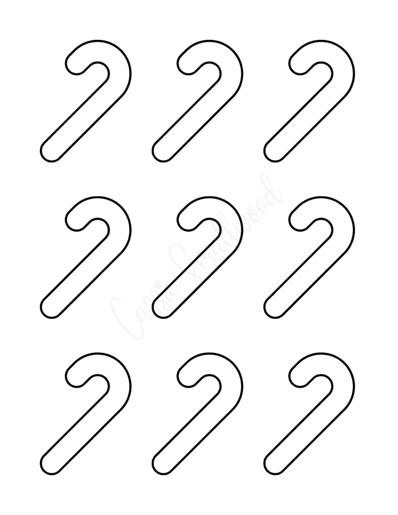 Blank Peppermint Printable