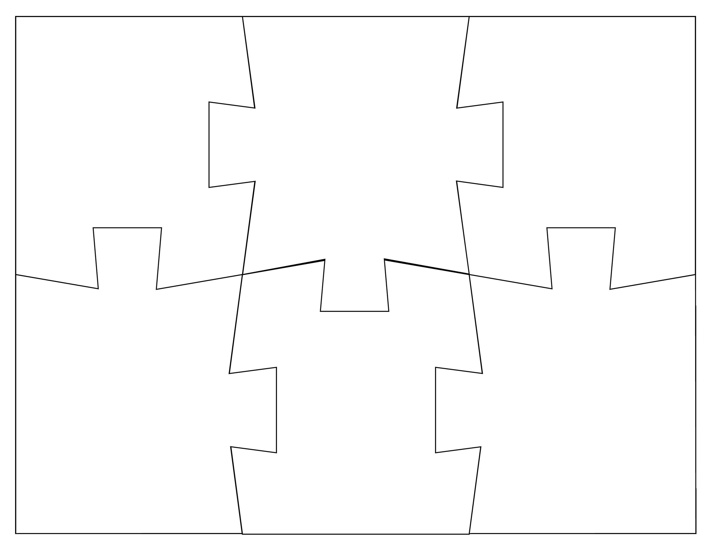 Blank Puzzles Printable