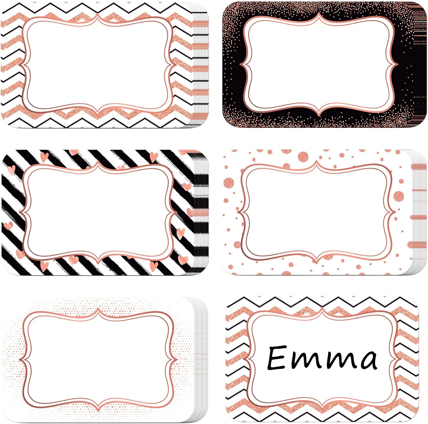 200 Personalized Name Tag Stickers Rose Gold Iceland Ubuy 200 Personalized Name Tag Stickers Rose Gold Iceland Ubuy