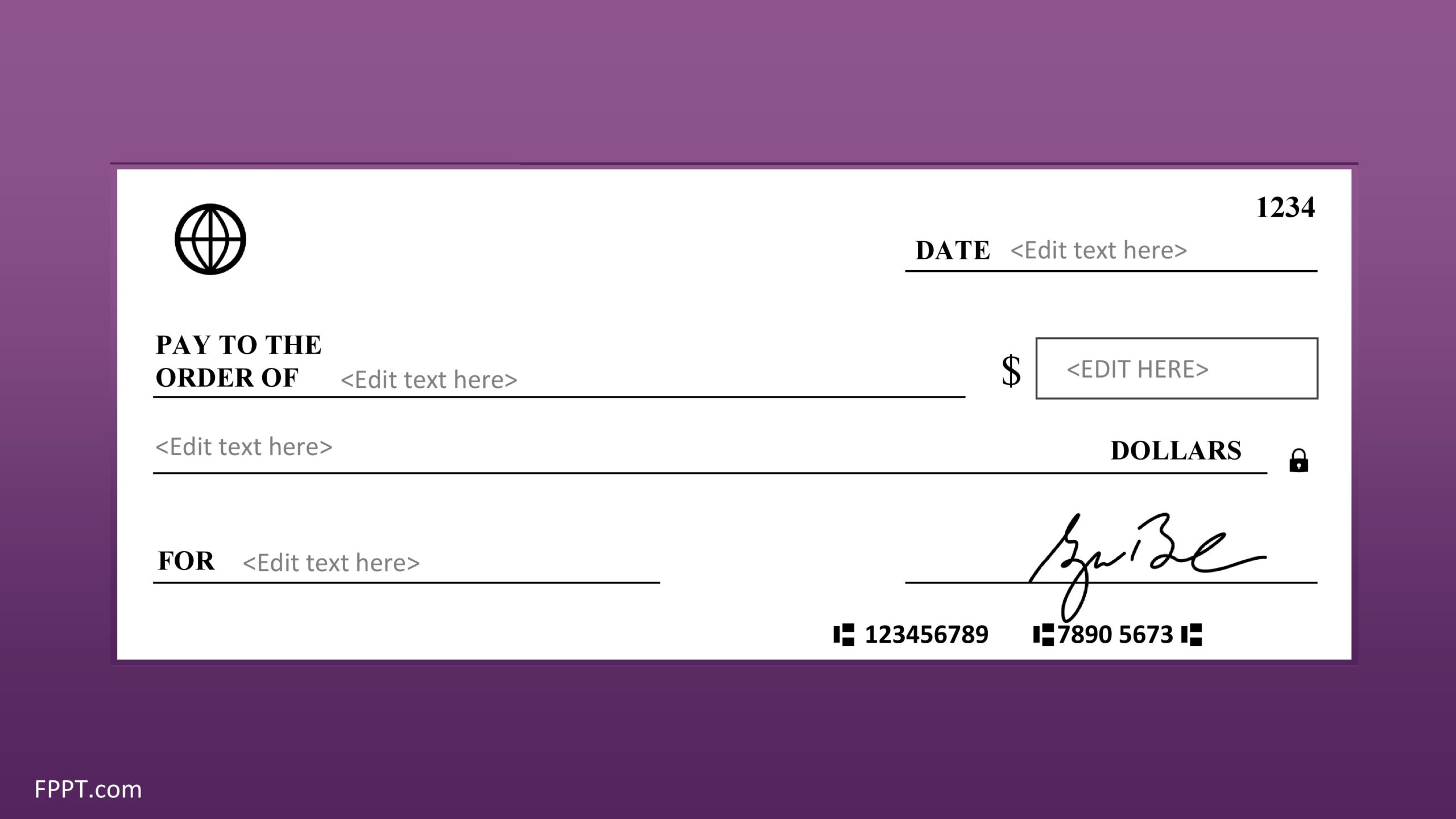 Blank Check Printable To Scale