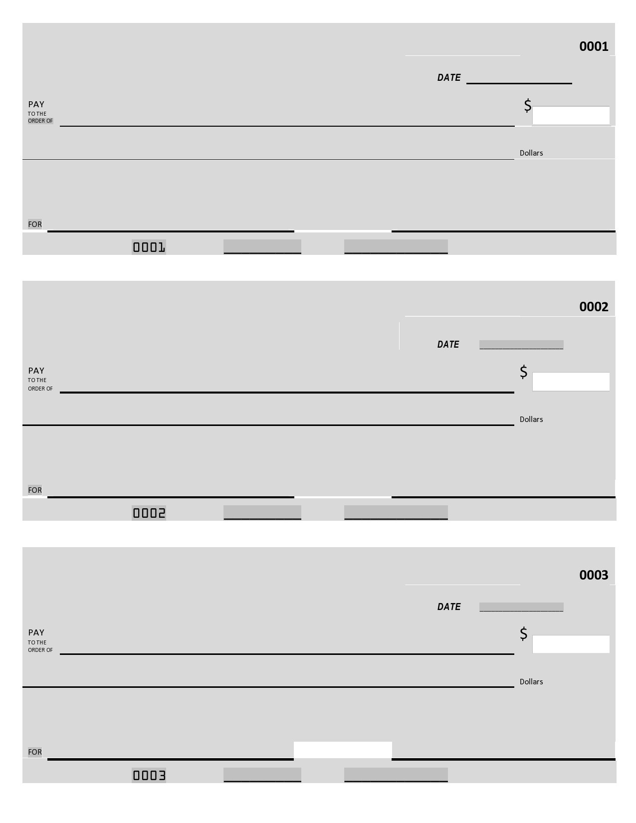 23 Blank Check Templates Real amp Fake TemplateLab