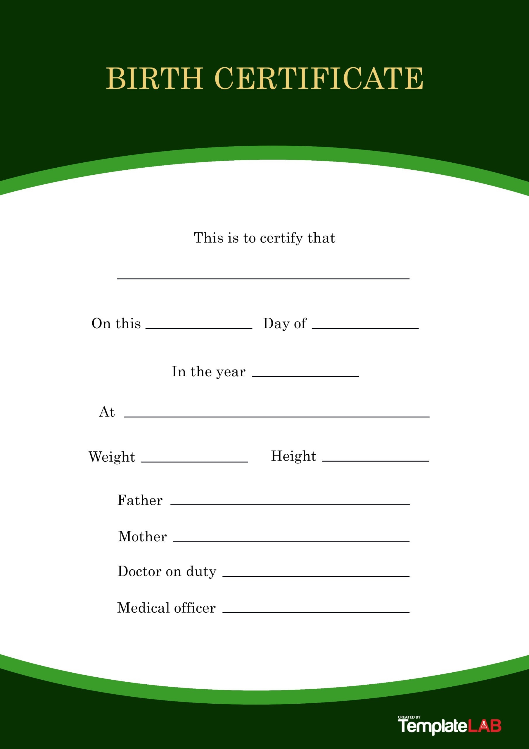 27 Birth Certificate Templates Word PPT amp PDF TemplateLab