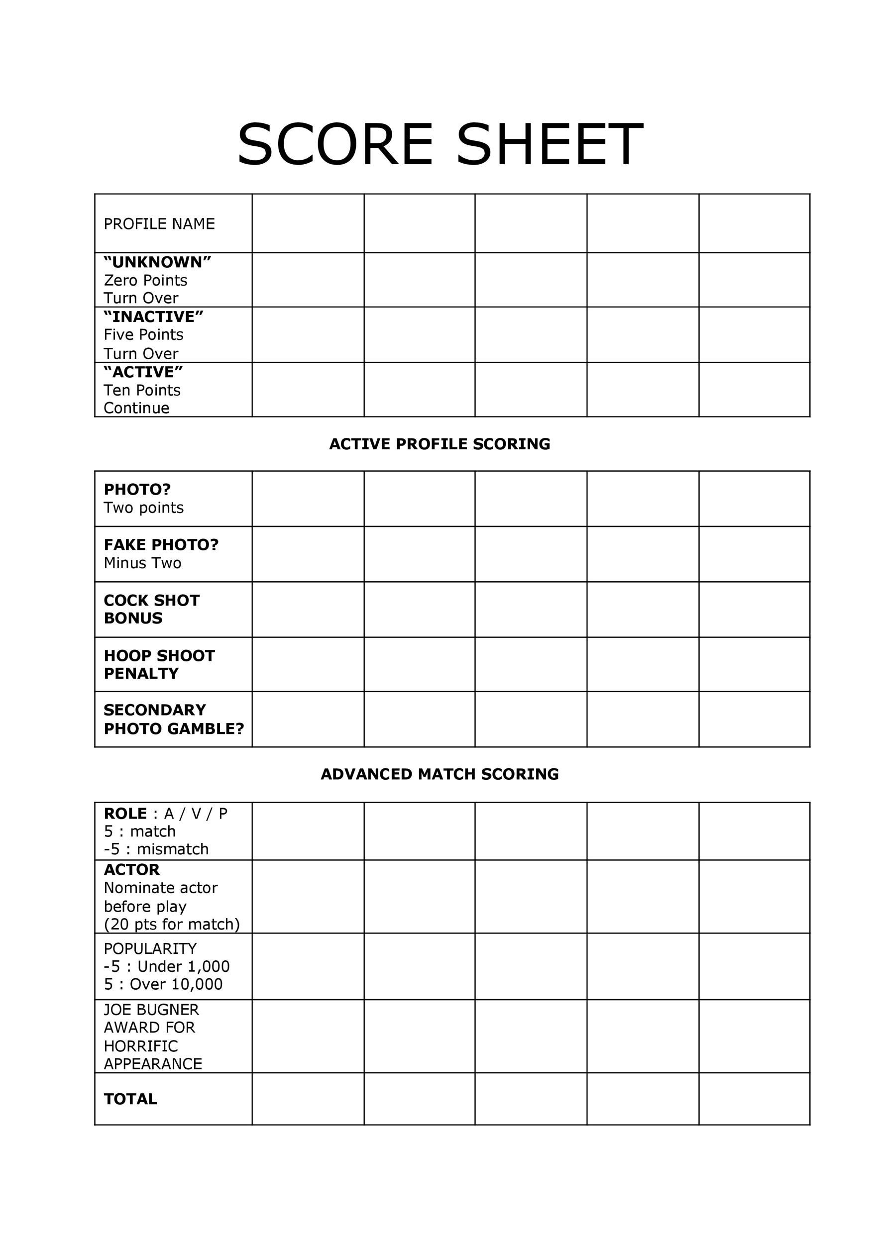 28 Printable Yahtzee Score Sheets amp Cards 101 FREE TemplateLab