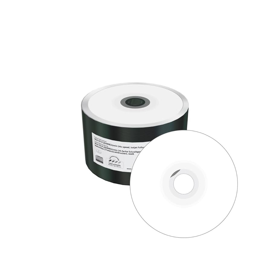 30 3x 10 Mini CD R Blanks 25 Min Printable 8 Cm Amazon de Computer amp Accessories