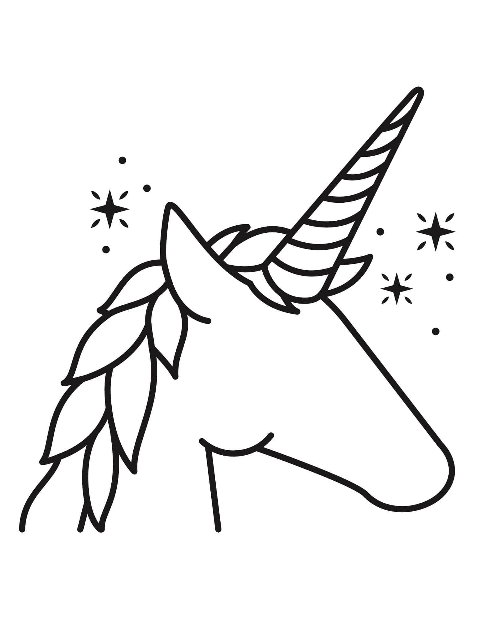 33 Magical Unicorn Coloring Pages For Kids And Adults