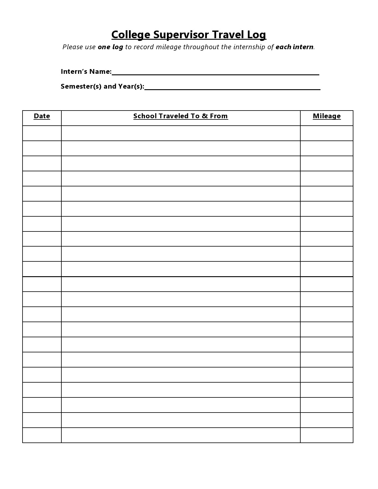 42 Useful Travel Log Templates 100 Free TemplateLab