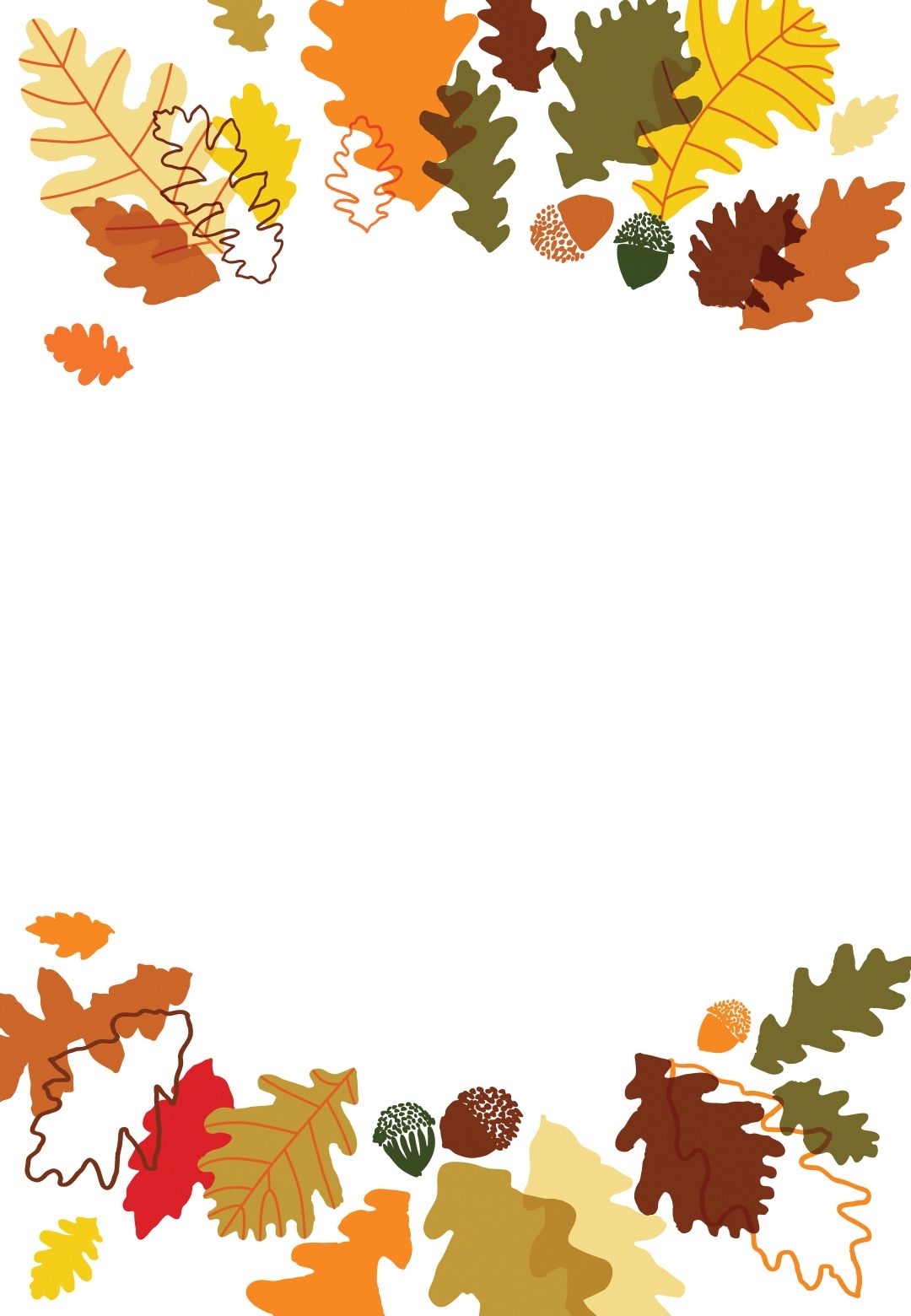 49 Printable and Free Thanksgiving Templates