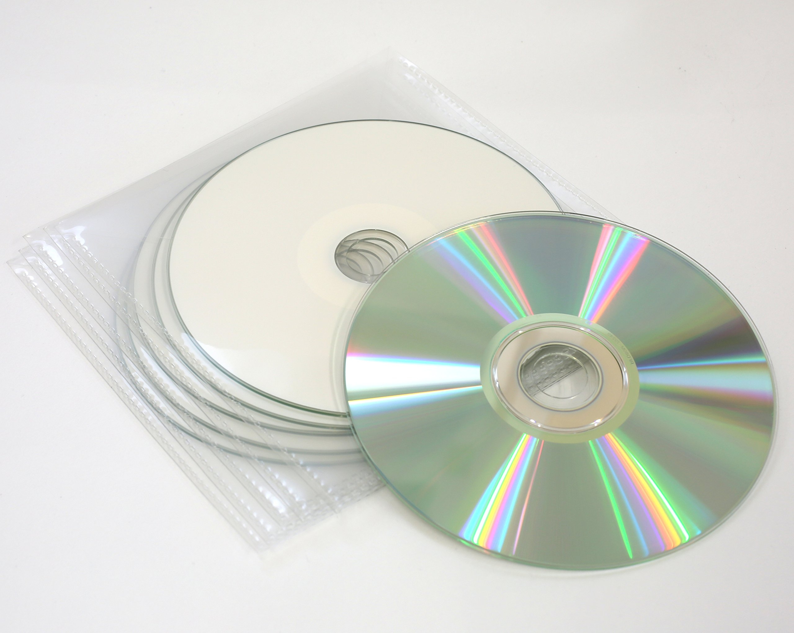 5 X Traxdata Ritek Full face Inkjet Printable CD In HQ Plastic 