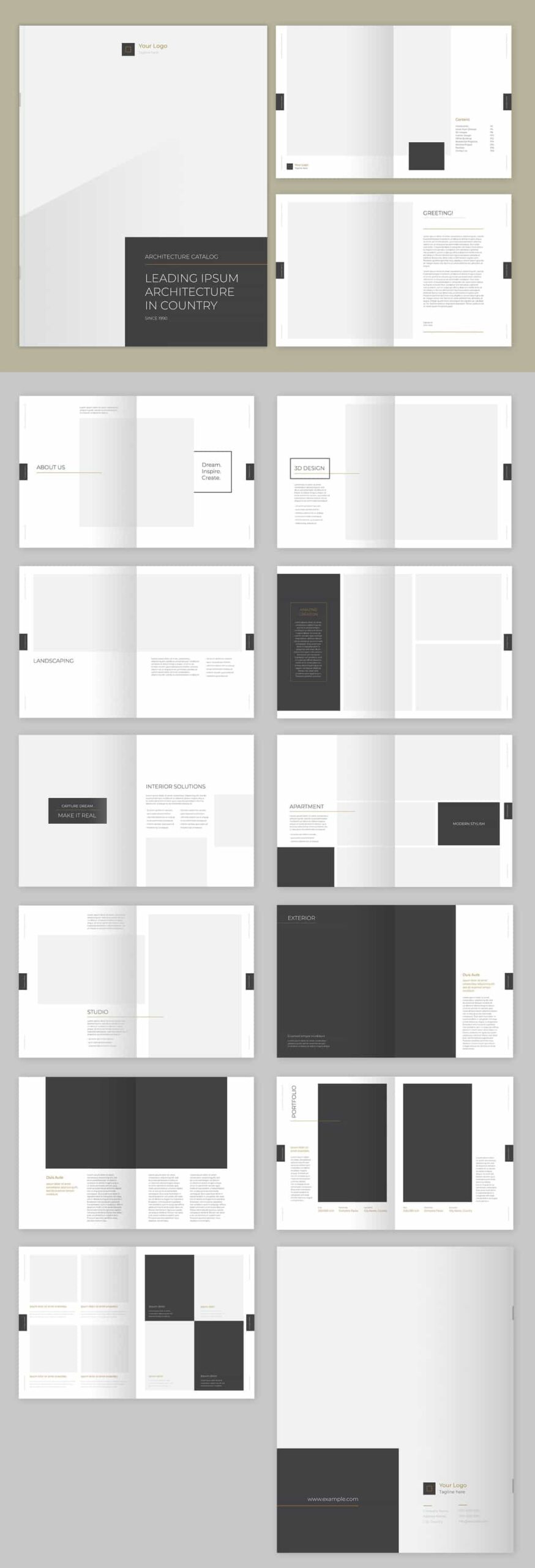 50 Best Architecture Portfolio Templates Download Now Redokun Blog