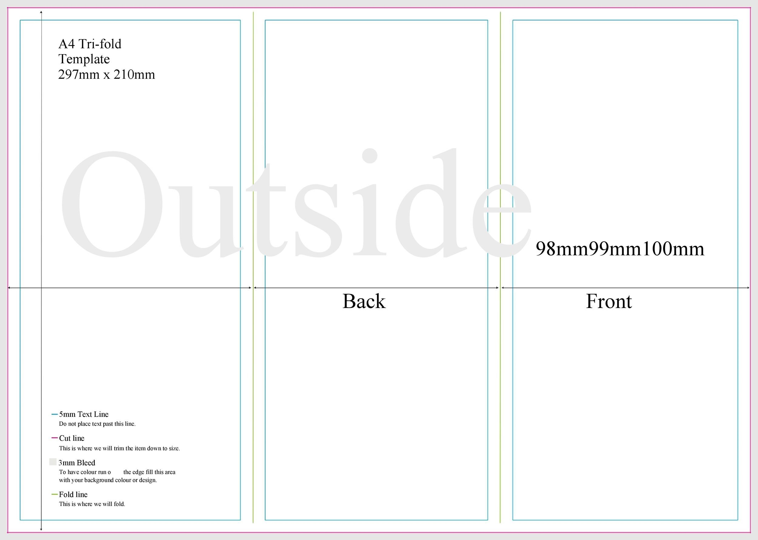 50 FREE Pamphlet Templates Word Google Docs TemplateLab
