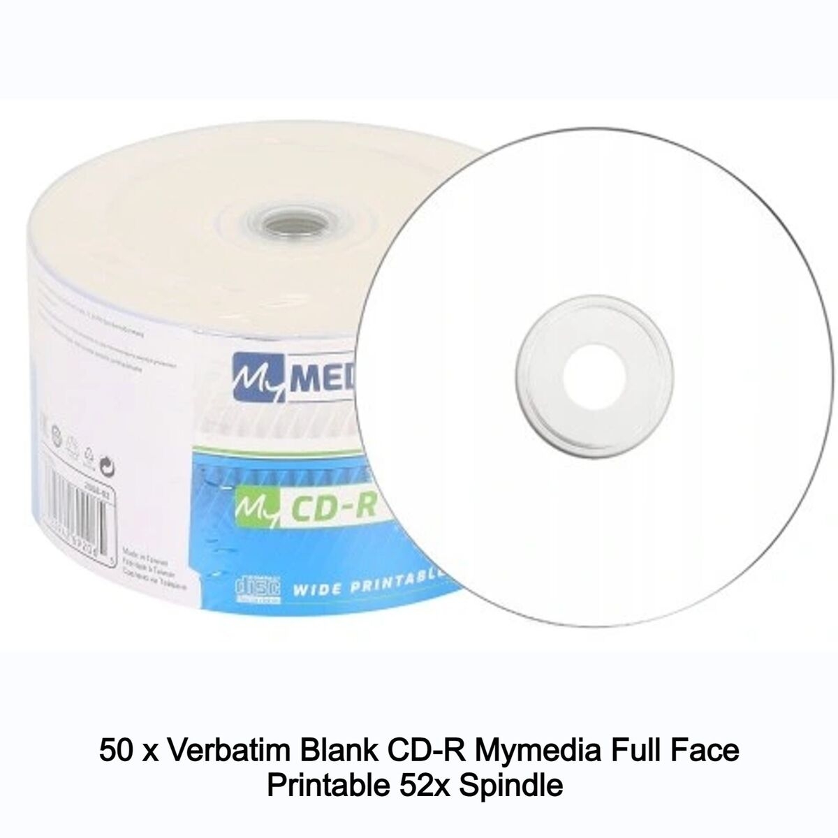 Blank Cd With Printable Label
