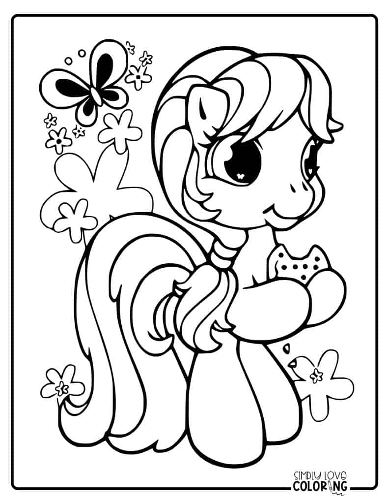Blank My Little Pony Printable