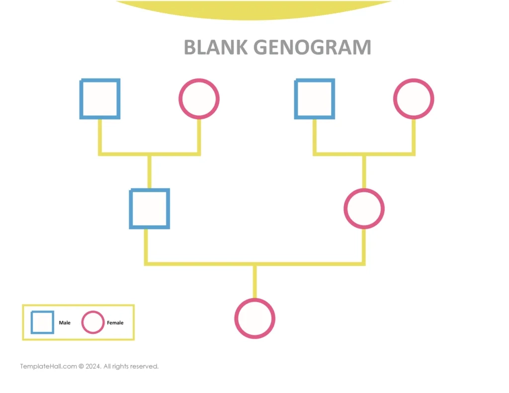 Blank Genogram Printable