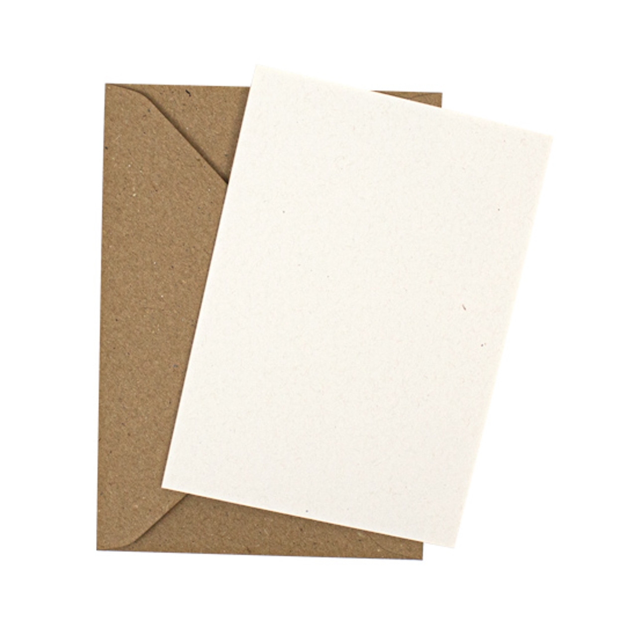 A6 Postcard Blanks Recycled Eco Fleck amp Kraft Envelopes