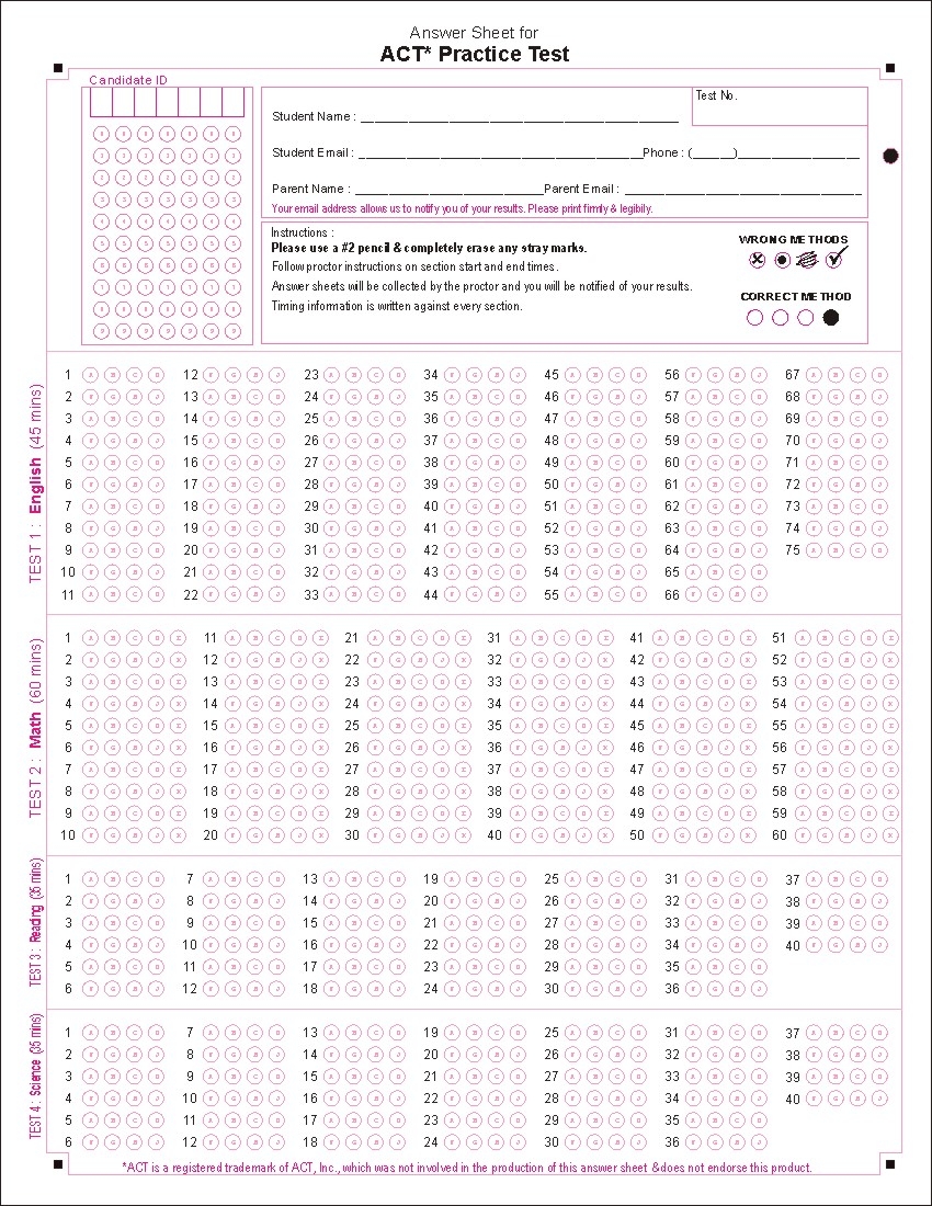 Act Bubble Sheet Printable Www lx iriss uk