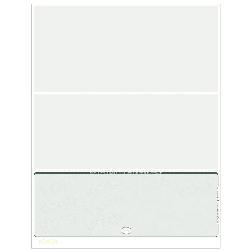 ADP Payroll Checks Order Blank Payroll Check Paper Online