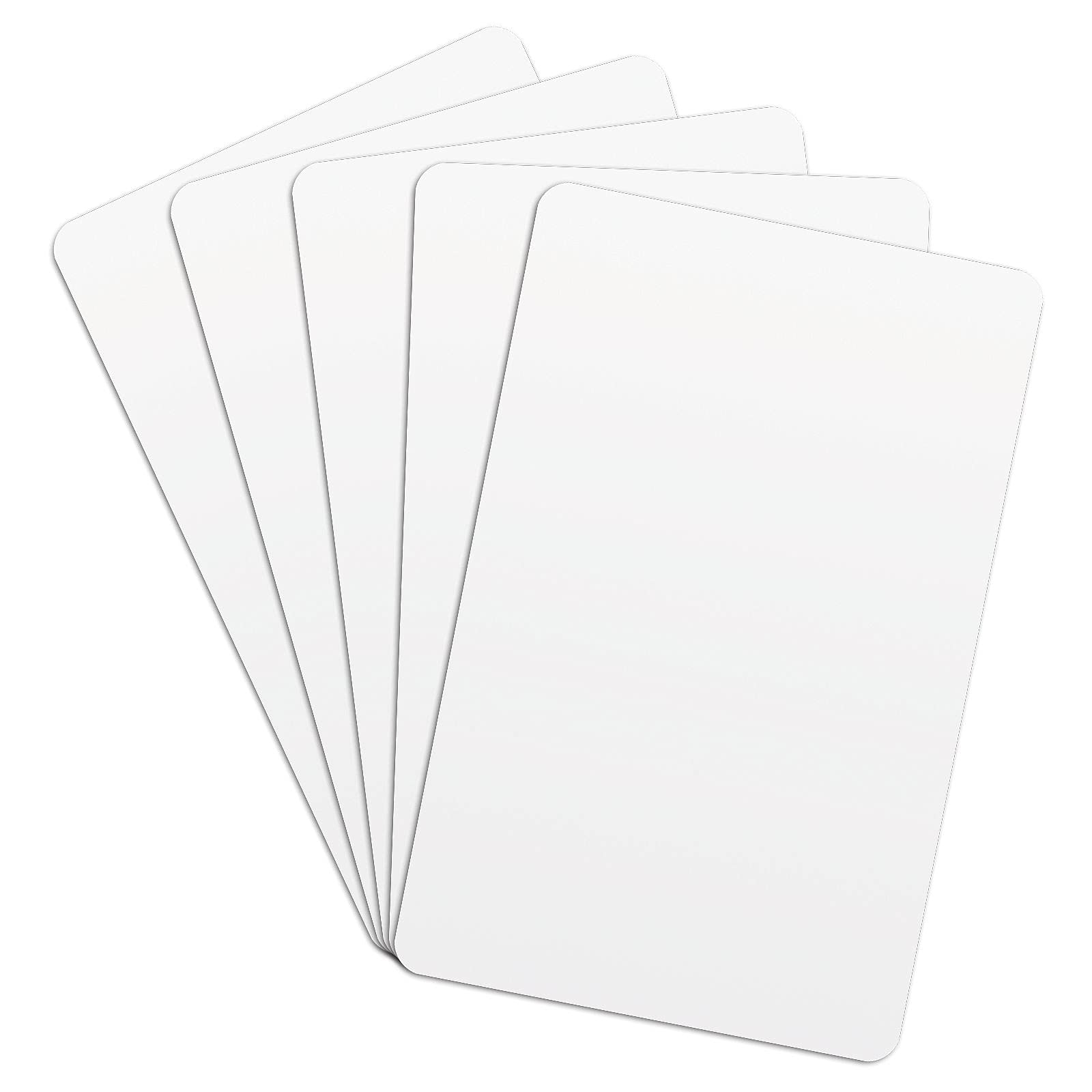AHUNTTER Pack Of 200 High Quality Blank PVC Cards 0 76mm Thick 