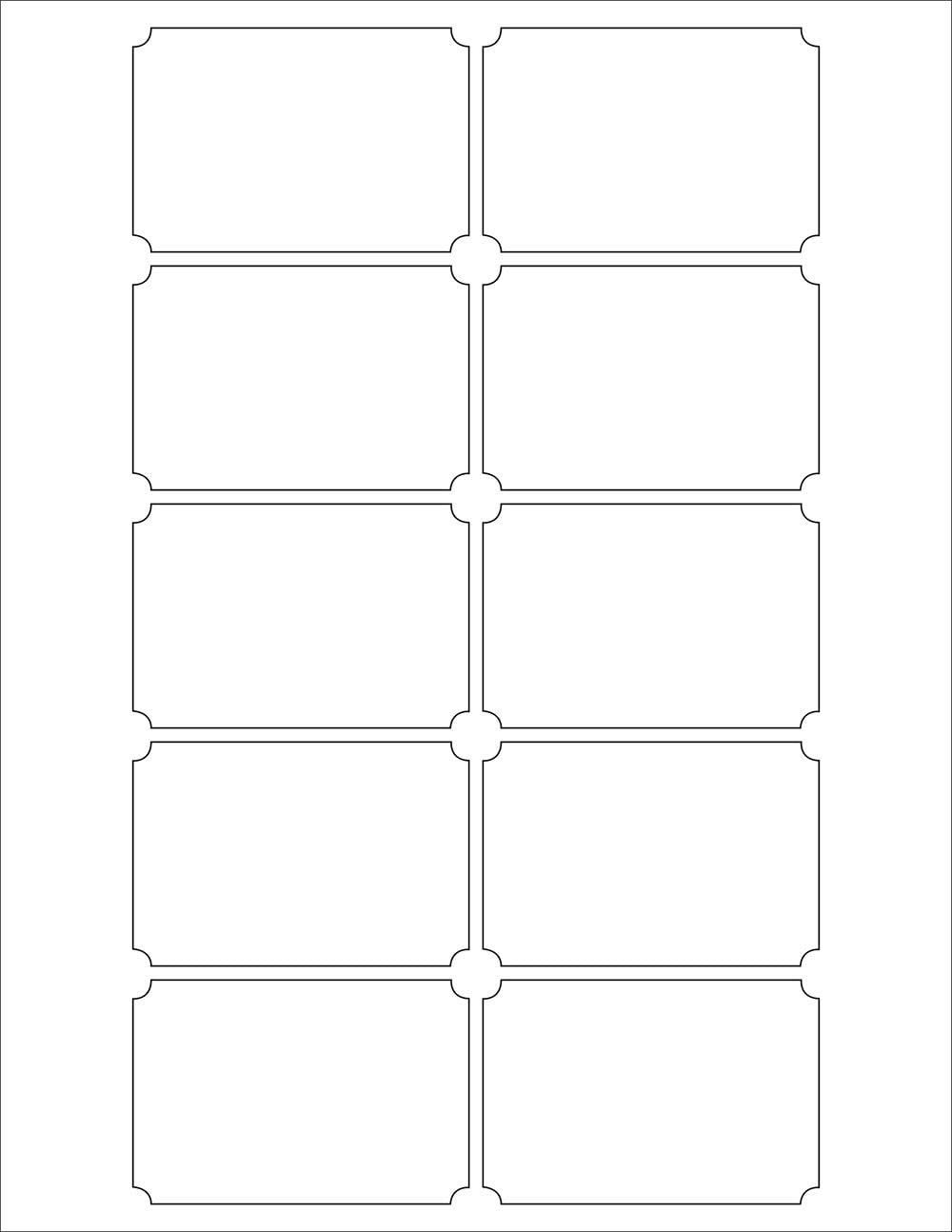 Printable Blank Label Template