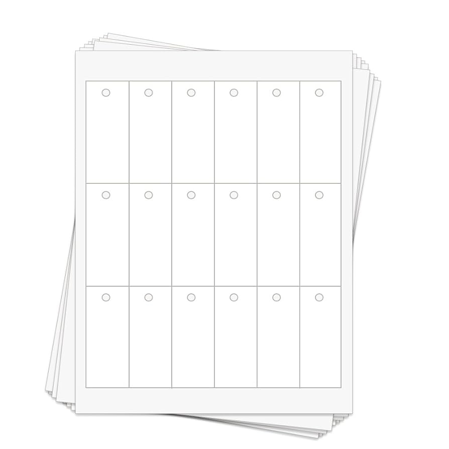 Blank Printable Hanging Cardstock