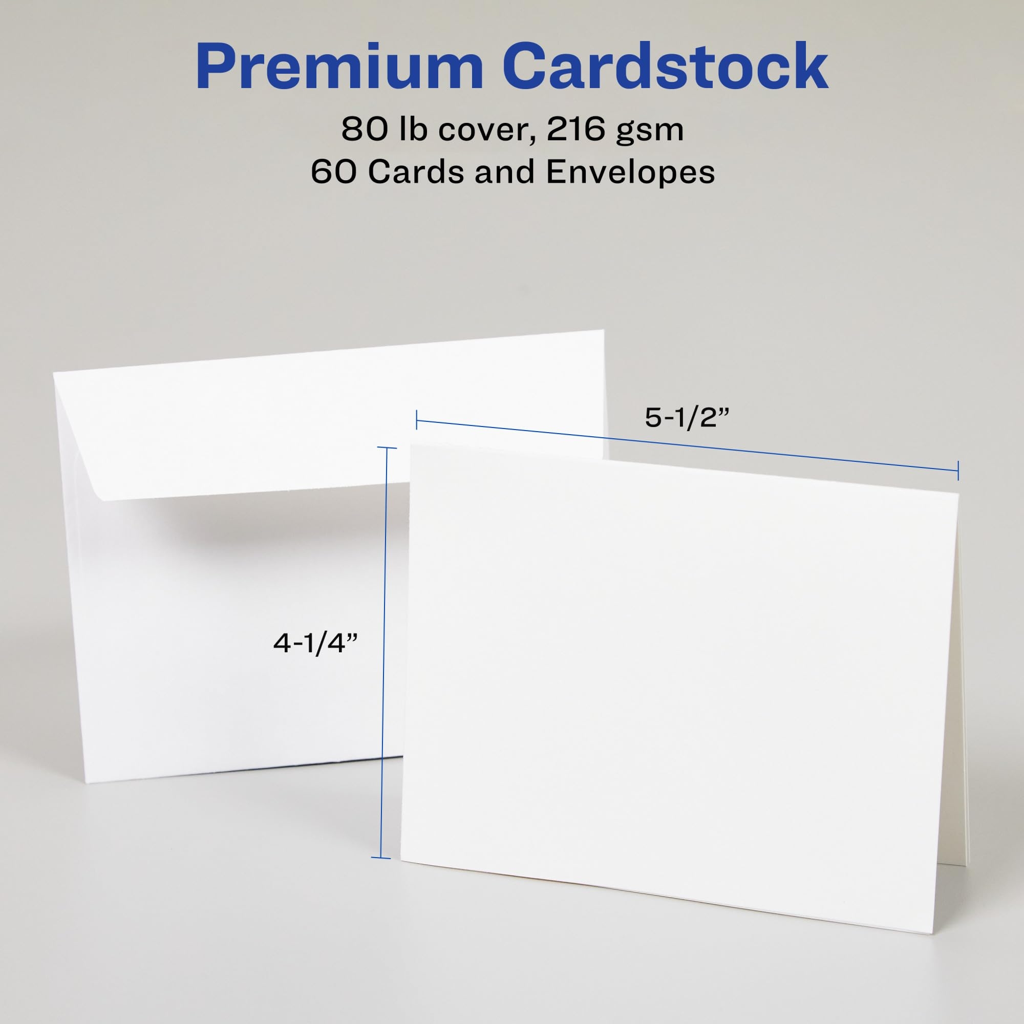 Amazon Avery Printable Note Cards With Envelopes 4 25 X 