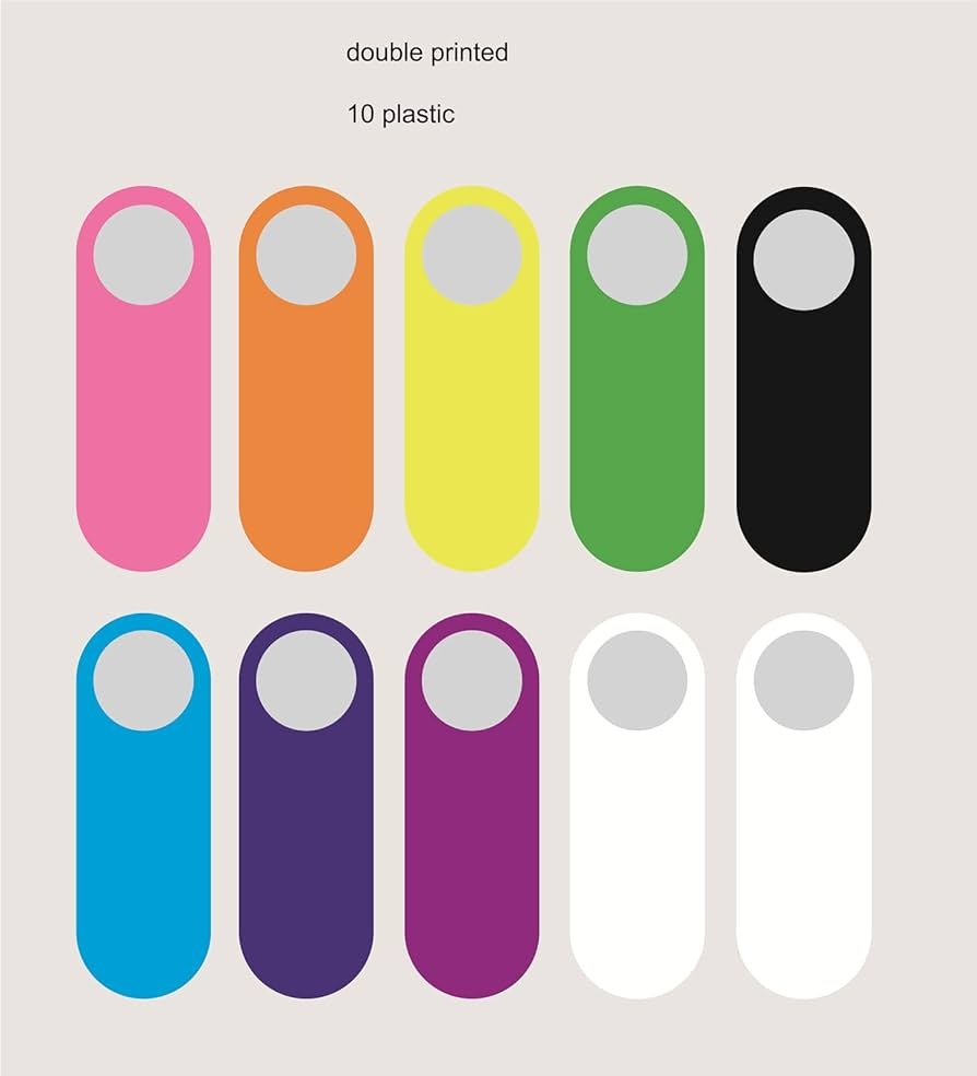 Amazon Blank Door Hanger Tag 10pcs 3 5x10 Inch Colored Blank 