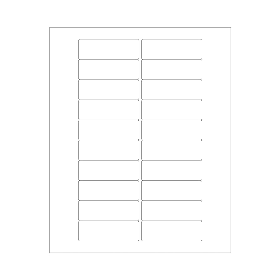 Amazon ChromaLabel 1 X 3 Inch Printable Labels Office Label 
