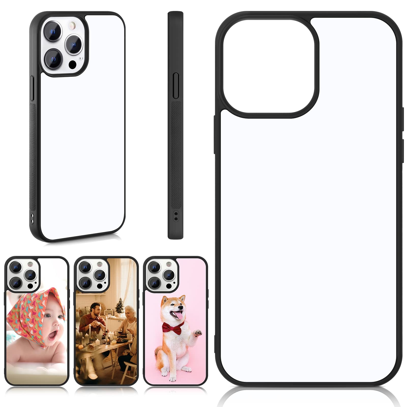 Amazon Flutesan 6 Pieces Sublimation Blank Phone Case Covers 