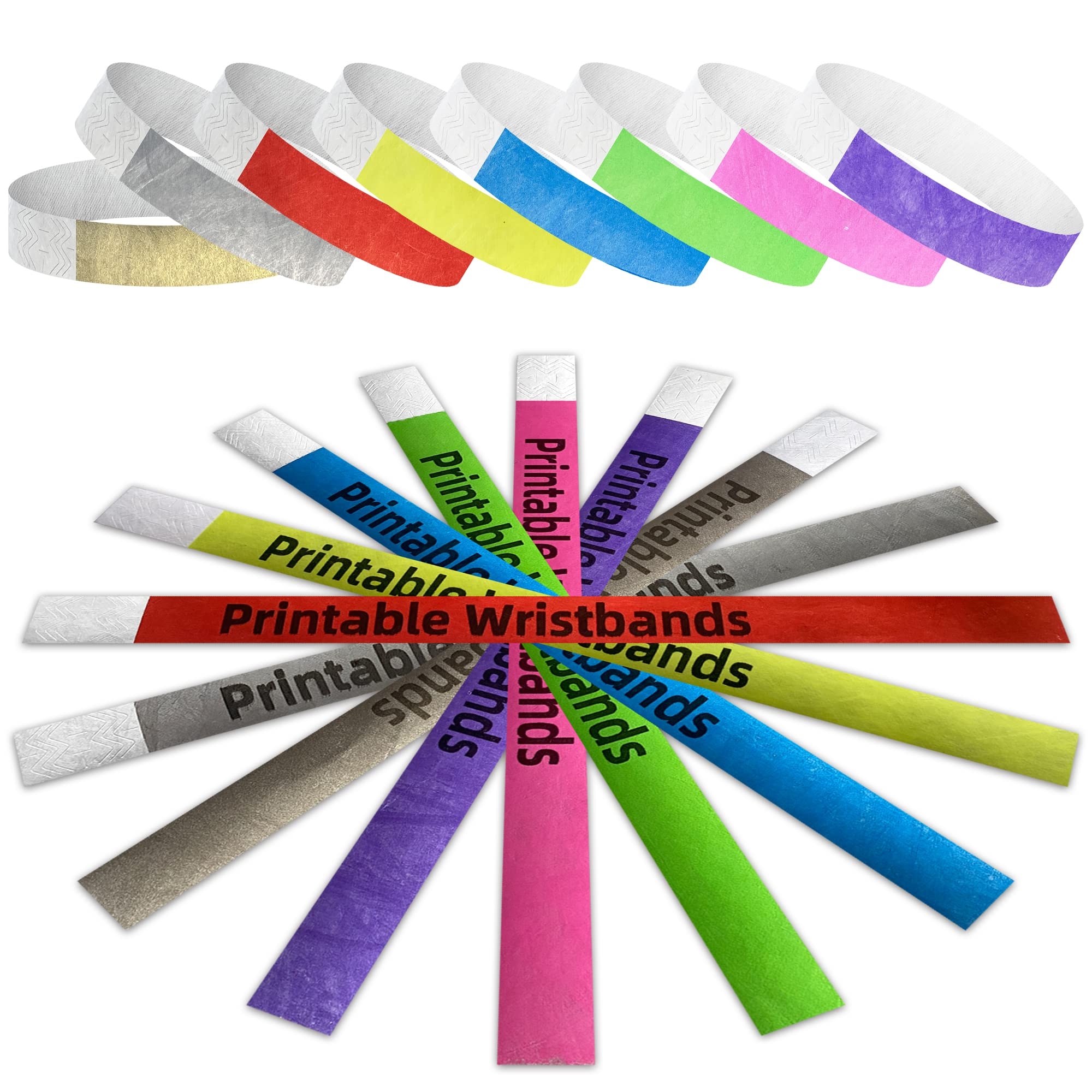 Blank Printable Wristbands