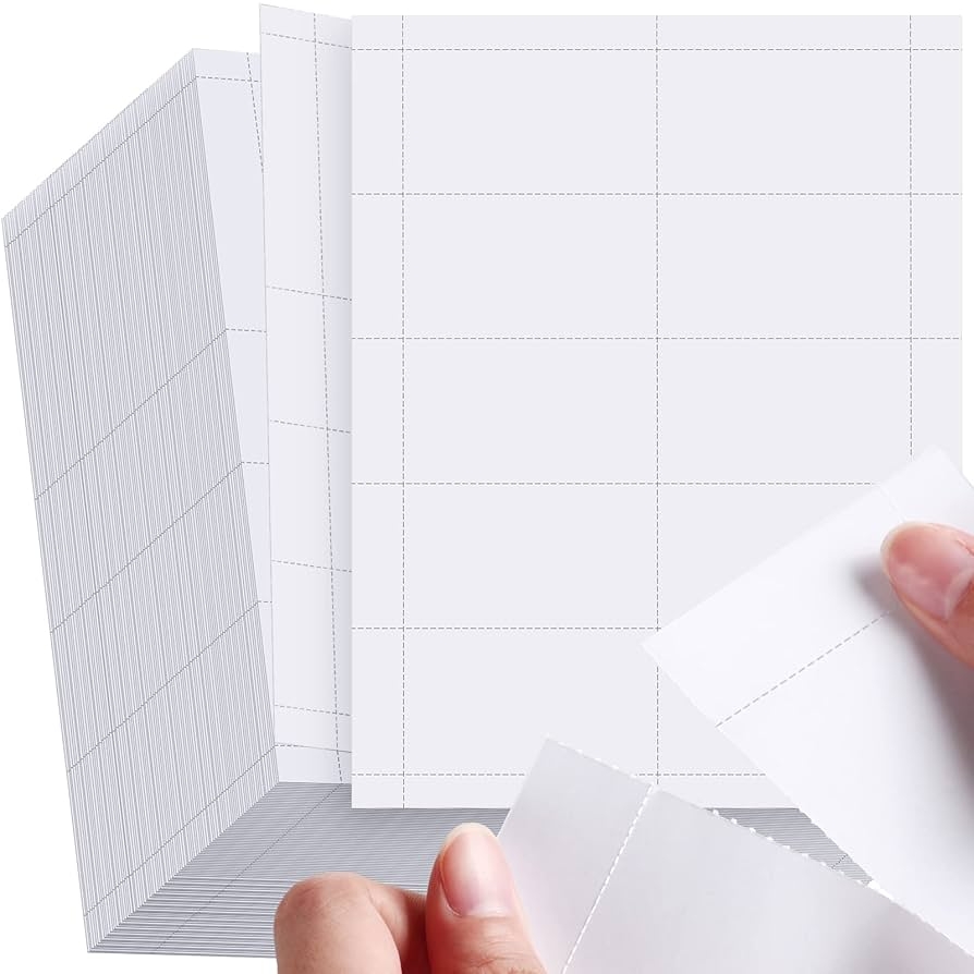 Amazon Outus 3000 Pcs Blank Printable Business Cards 180 GSM 