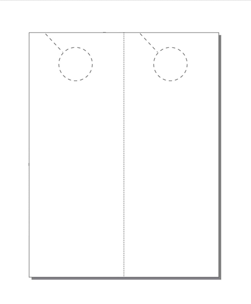 Blank Printable Door Hangers