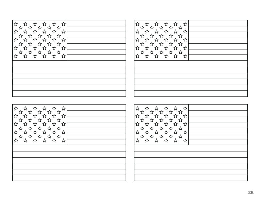 American Flag Coloring Pages amp Templates 20 FREE Pages Printabulls