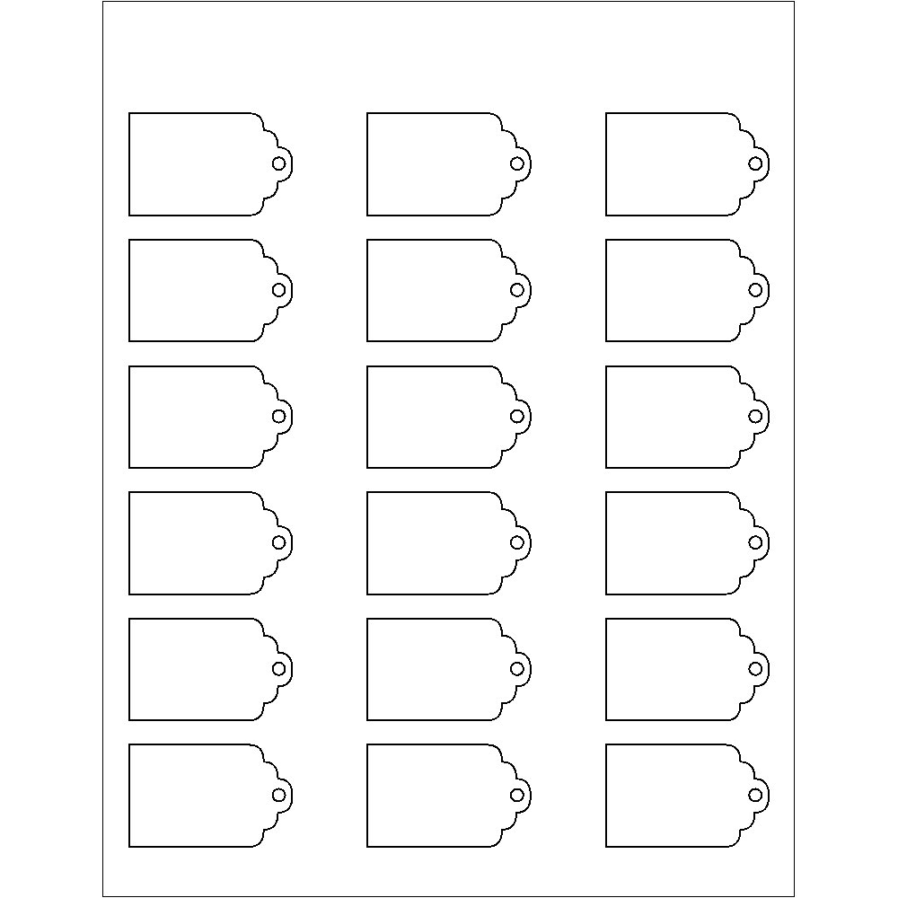 Avery Template 22848 Printable Tags With Strings 2 X 1 1 4 