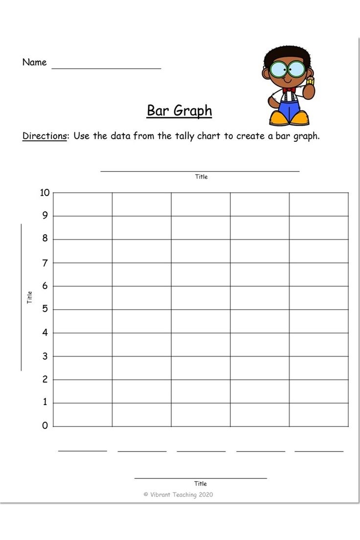 Bar Graph Graphing Template