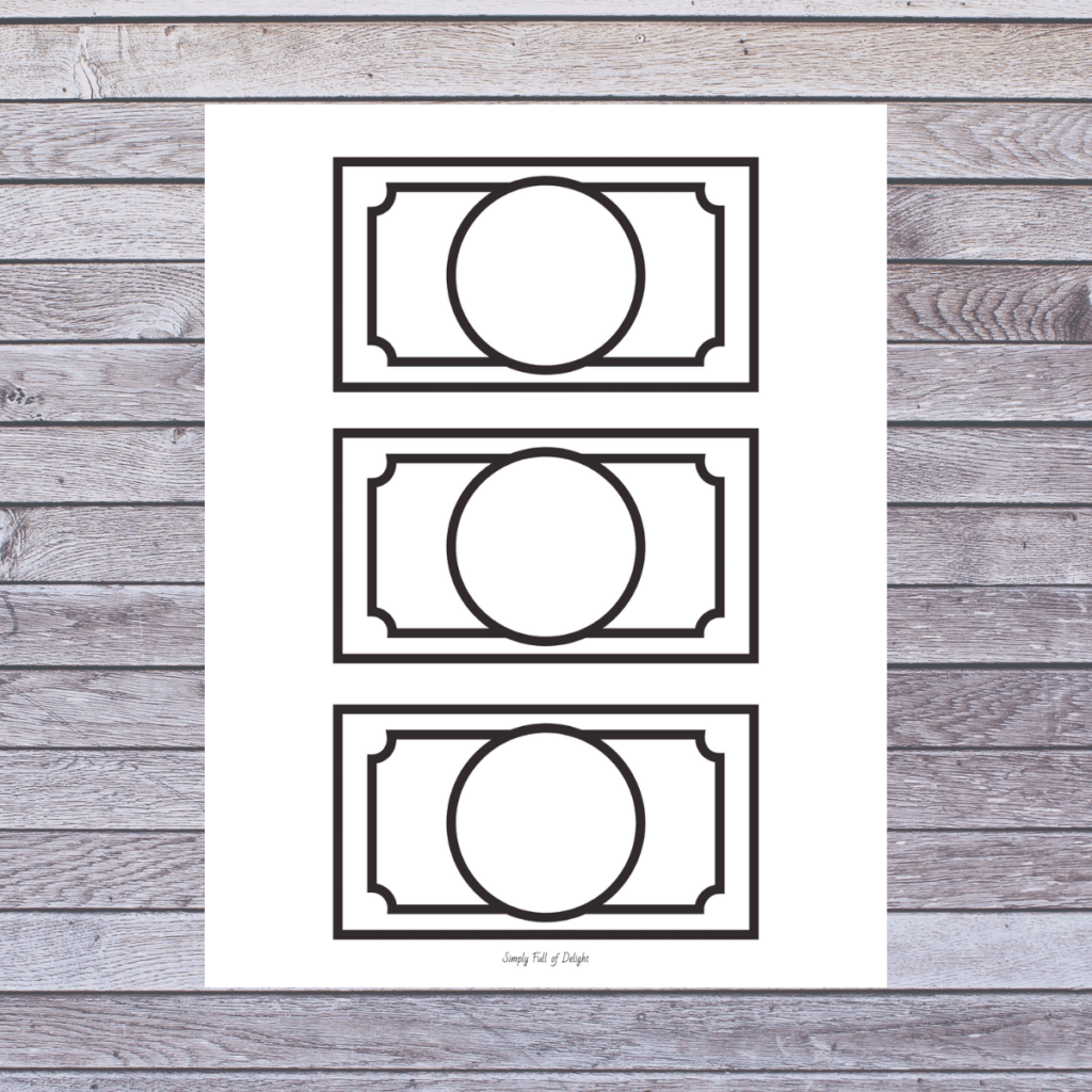Printable Blank Money