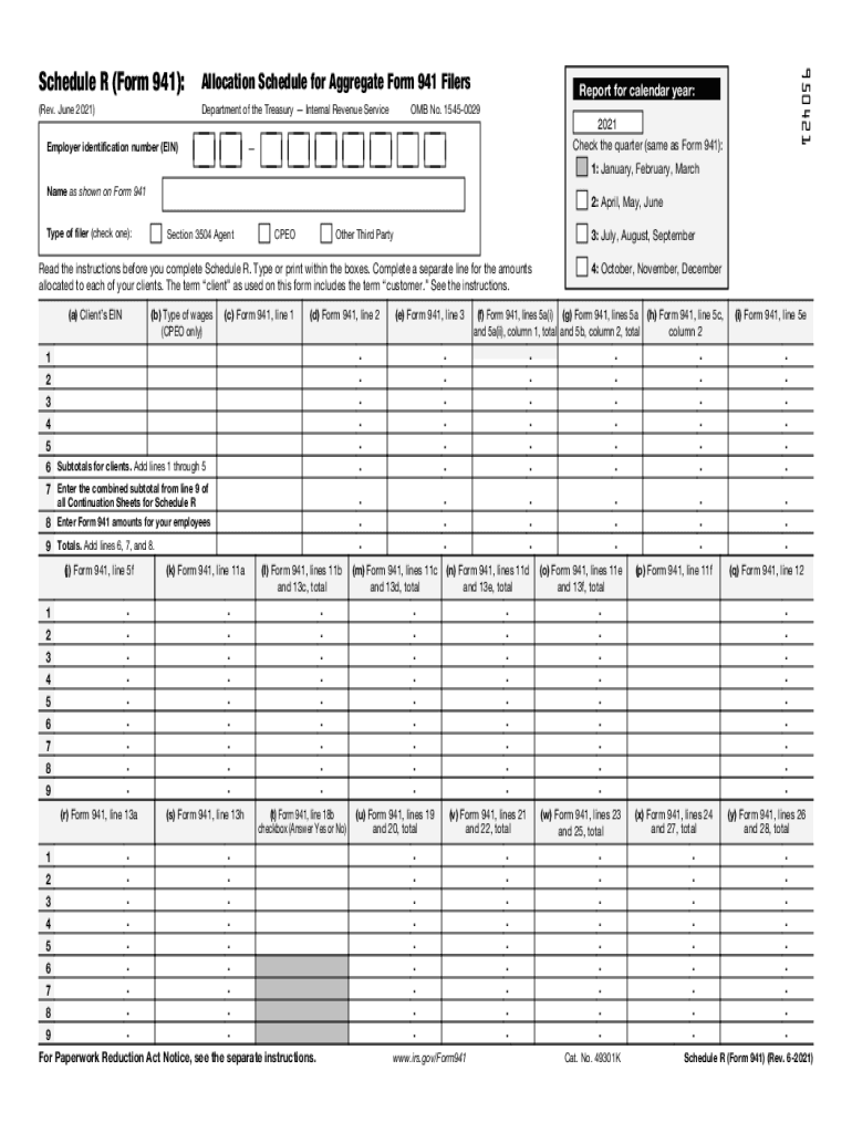 Blank 941 Form 2024 Printable Fill Out amp Sign Online DocHub
