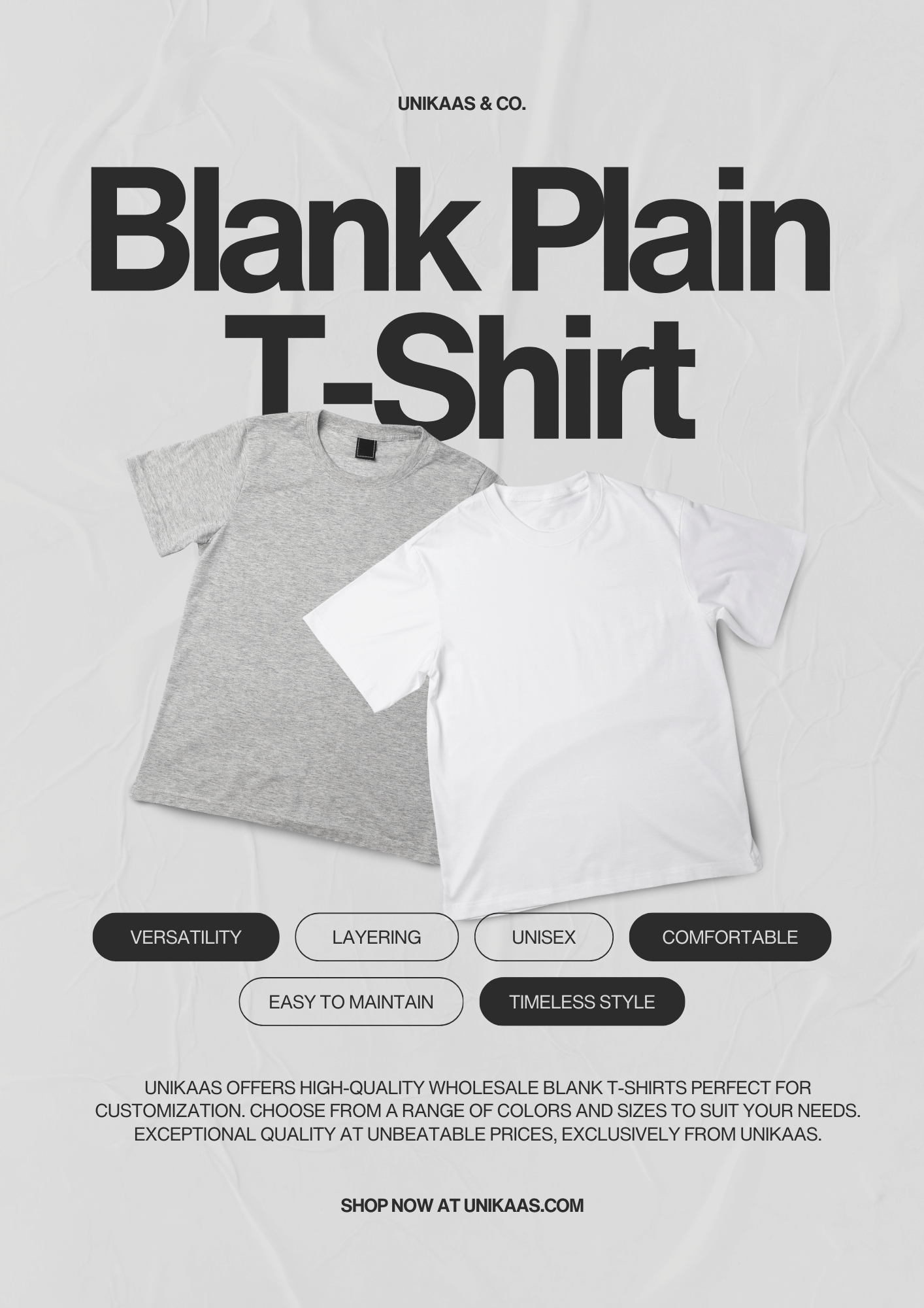 Blank Apparel Wholesale At Low Prices Unikaas