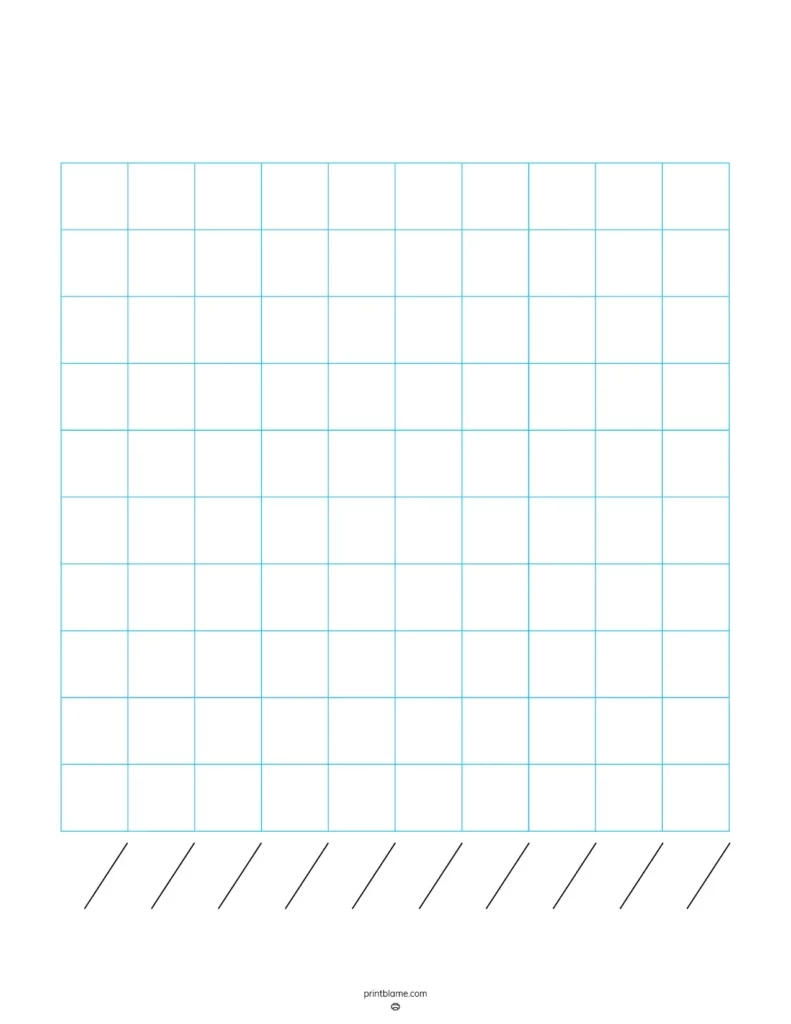 Printable Blank Bar Graph Template