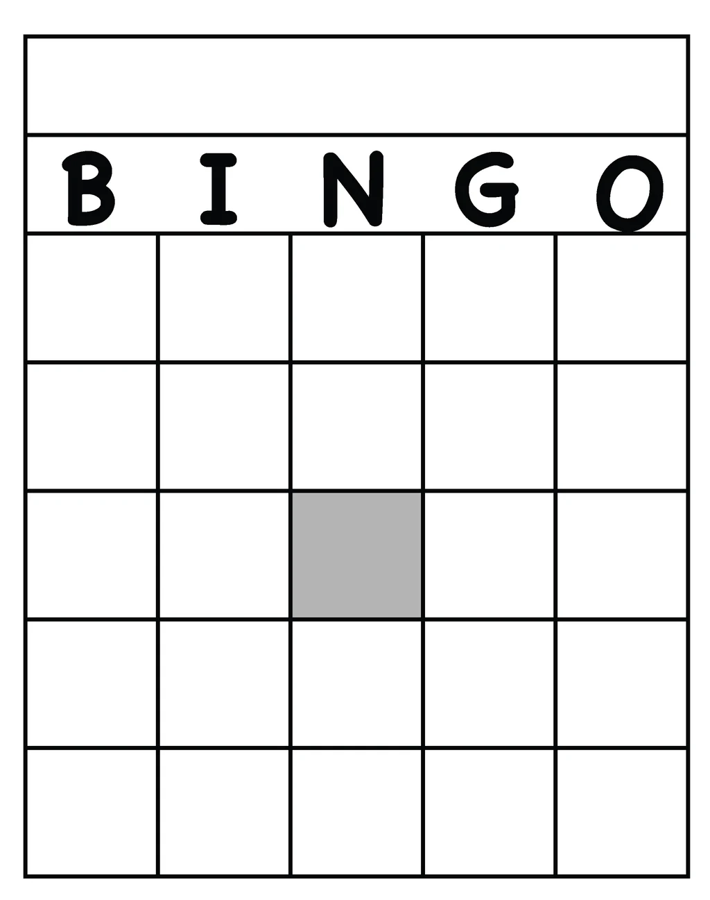Blank Bingo Cards Unique Bingo Game Cards 7 5 X 9 5 