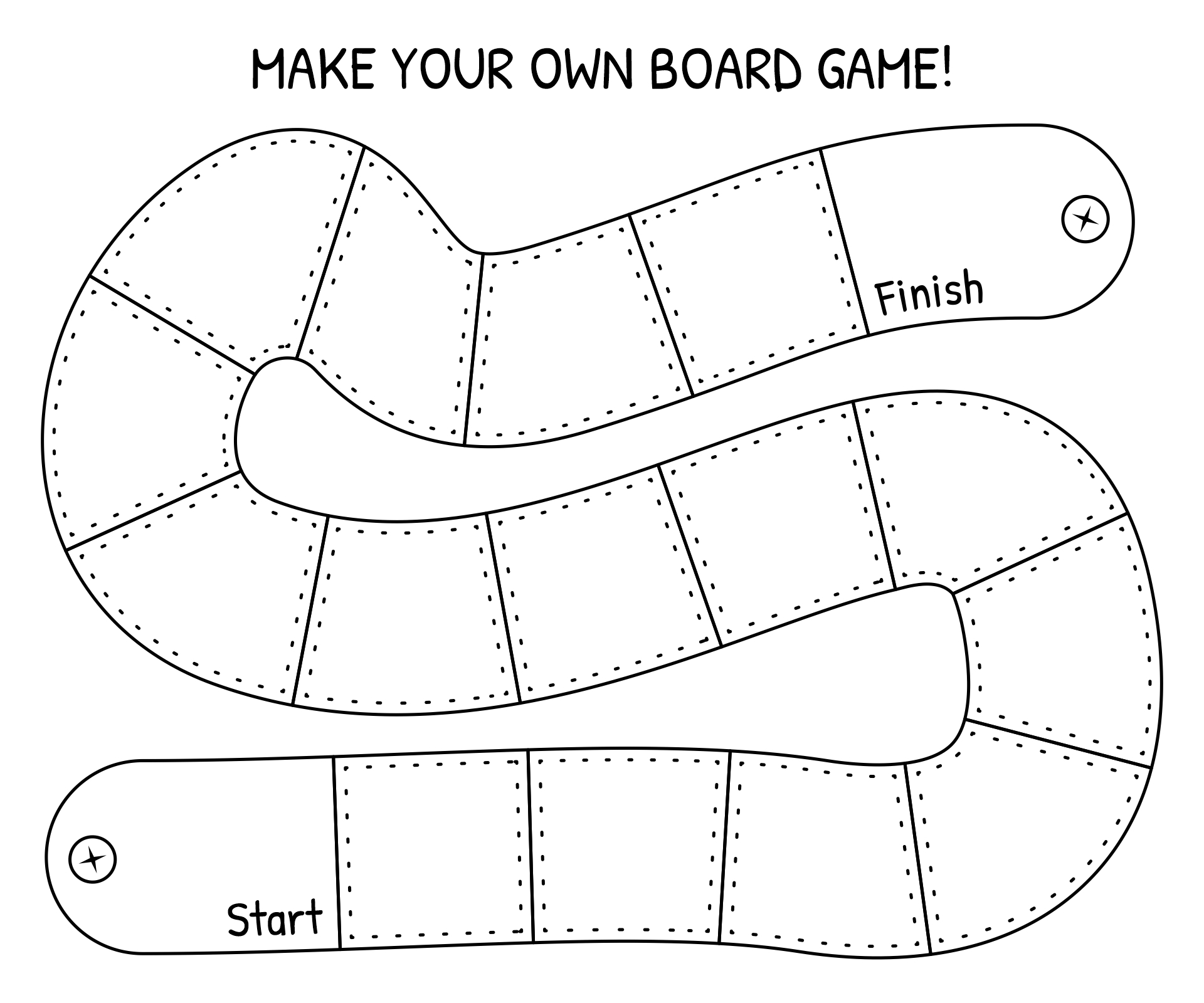 Blank Printable Board Games