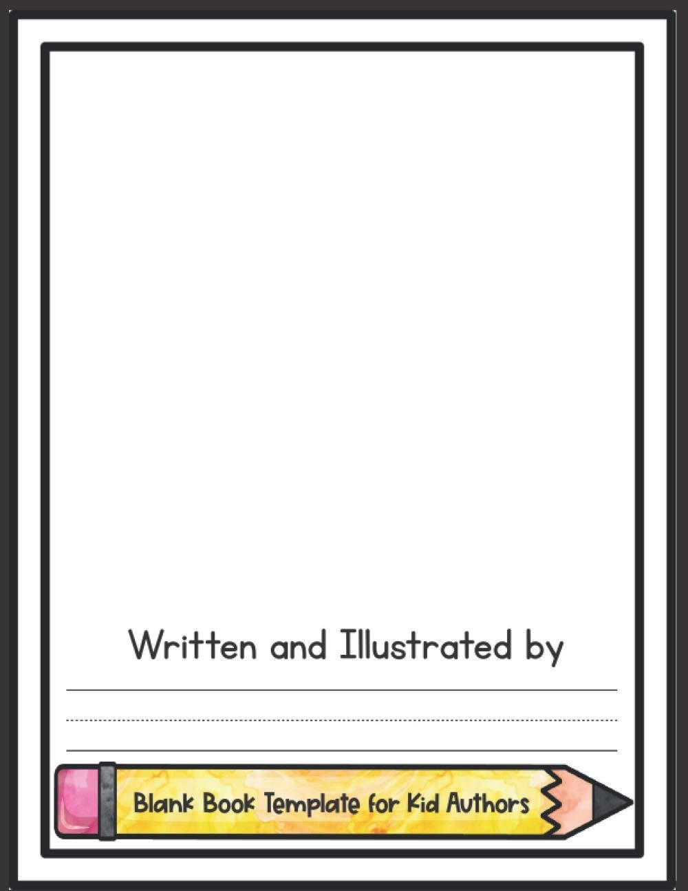 Blank Printable Book Template