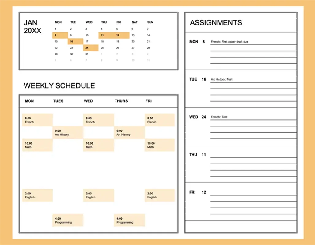 Printable Blank Calendar Microsoft