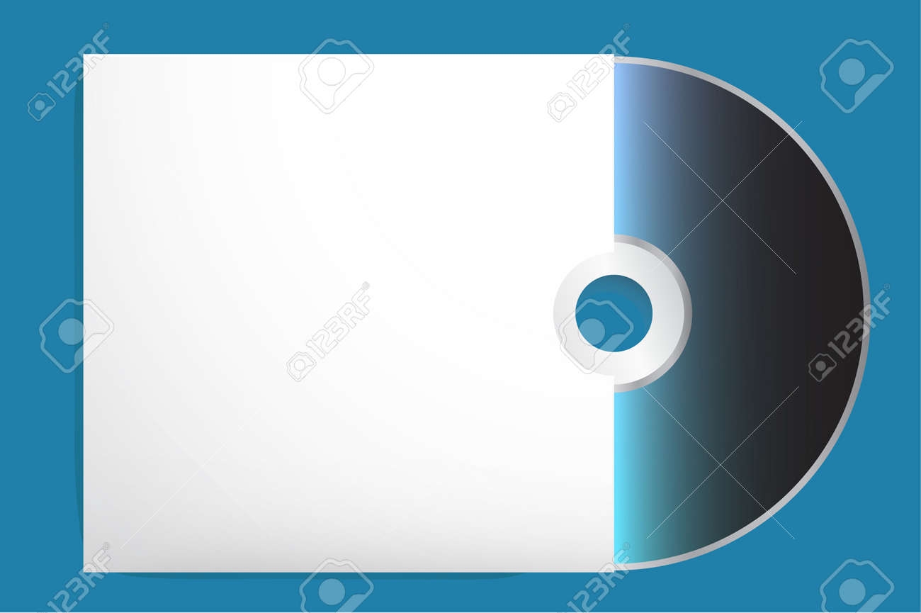 Printable Blank Cd Label Clipart