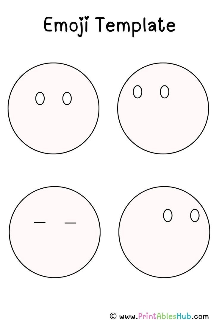 Blank Emoji Templates