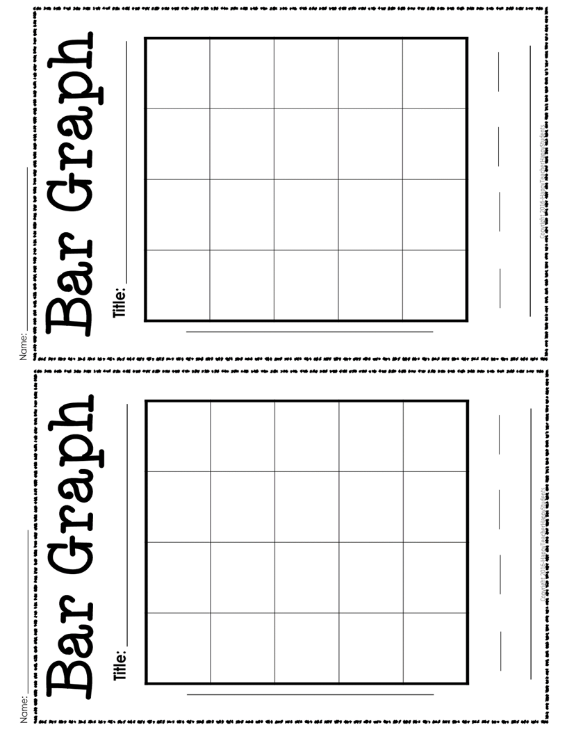Blank Pictograph Printable For Kids